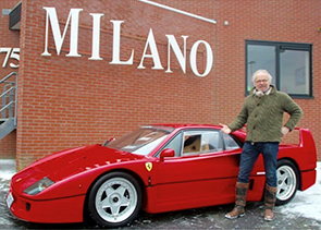 De zeer bijzondere Ferrari F40 van Wereldkampioen Nigel Mansel!