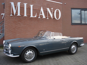 Een unieke Alfa Romeo 2600 Spider