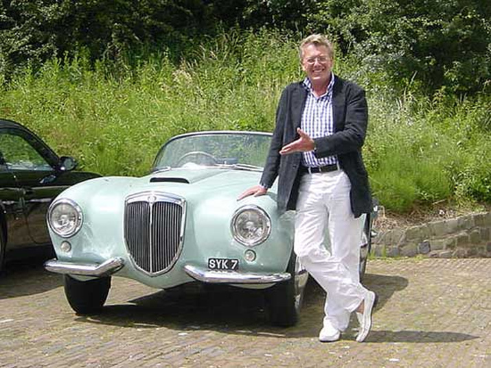 Unieke Lancia Aurelia b 24 spider Amerika BJ 1955