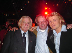 A.J Gouweloos ontmoet Hans Klok samen met Adriaan van Toorn