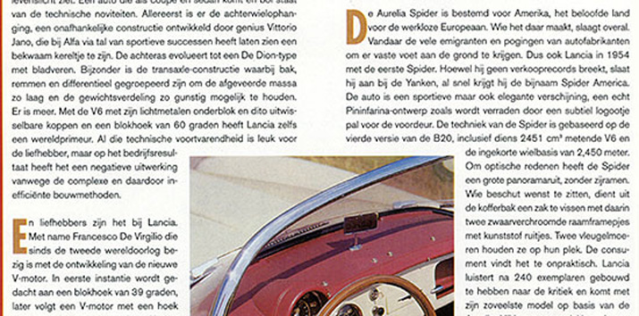 Lancia Aurelia B24 Spider